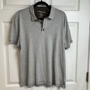 Toad & Co Short Sleeve Slim Fit Performance Polo Shirt Men's Size XL Brown